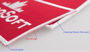 Cut & Stitched border